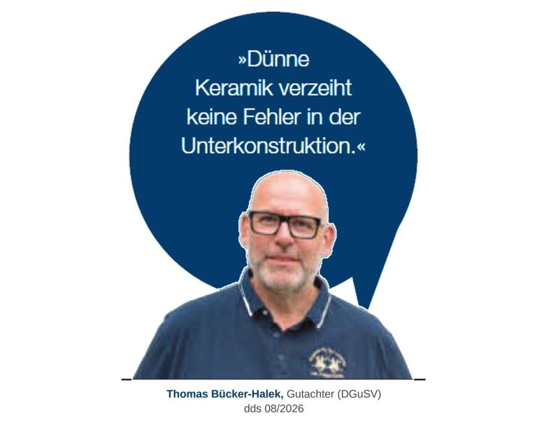 Gutachter Thomas Bücker-Halek zu Keramik Problemen in der dds online Küchensachverständiger Thomas Bücker-Halek zu Spannungsschäden an Keramik-Arbeitsplatten